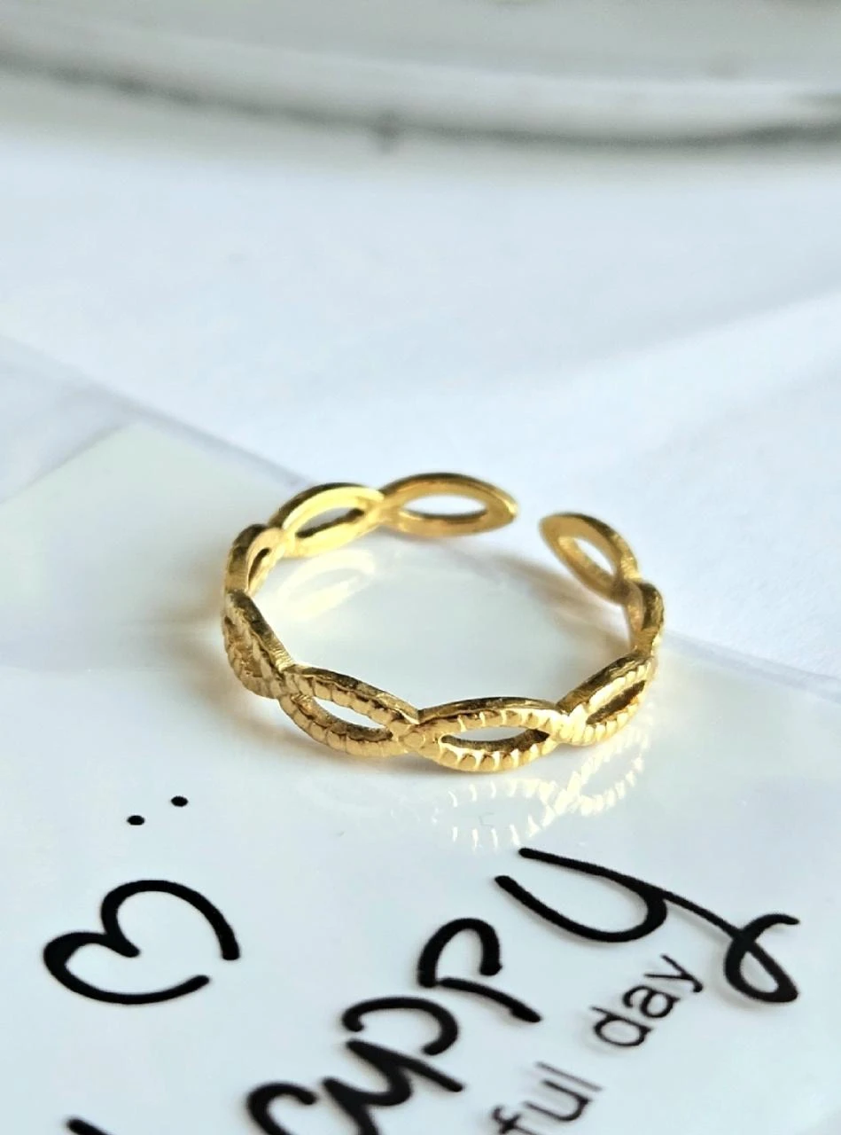 Anillo de acero inoxidable fino – photo 2